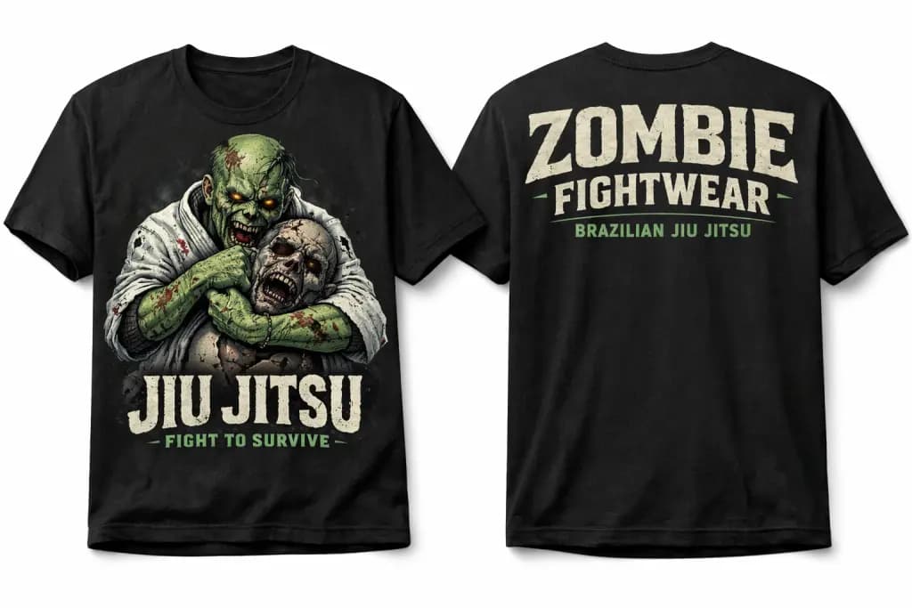 CAMISETA ZOMBIE BJJ