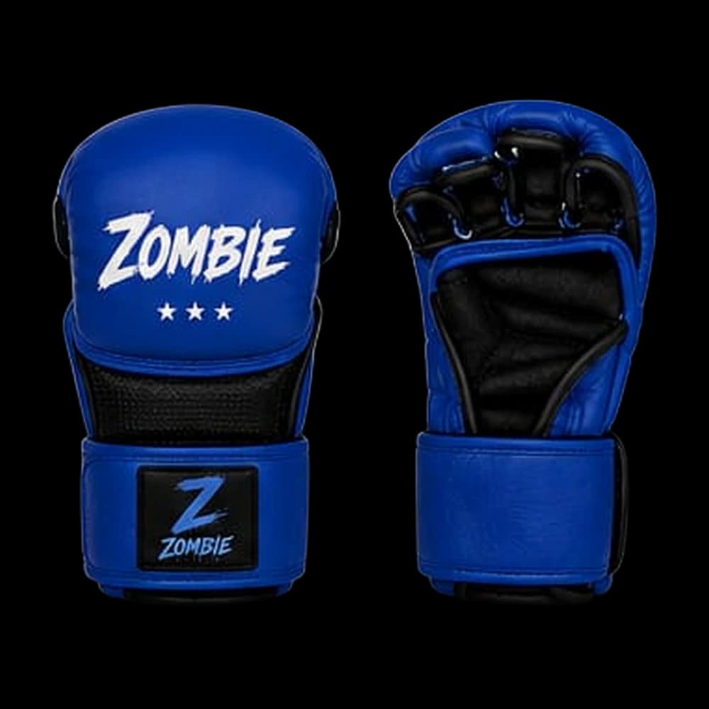 GUANTES MMA ZOMBIE SPARRING · AZUL