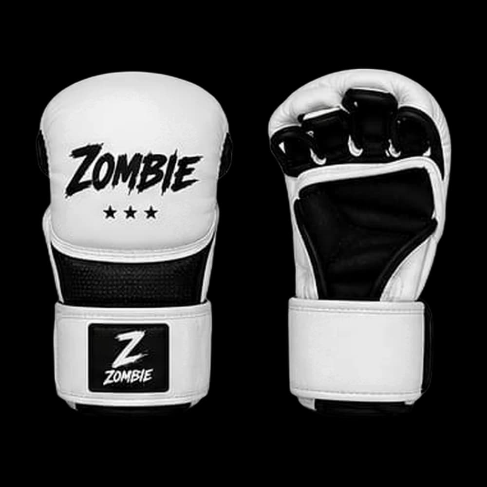 GUANTES MMA ZOMBIE SPARRING · BLANCO