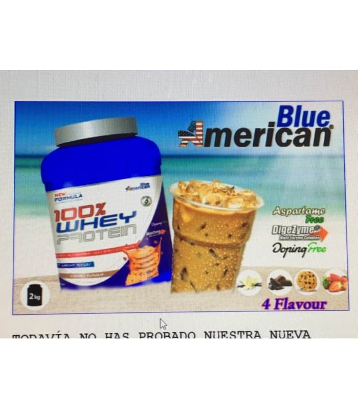 WHEY PROTEIN 100% AS 2KG SABOR COOKIES